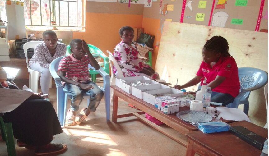 ophthalmic services during 2023 medical camp